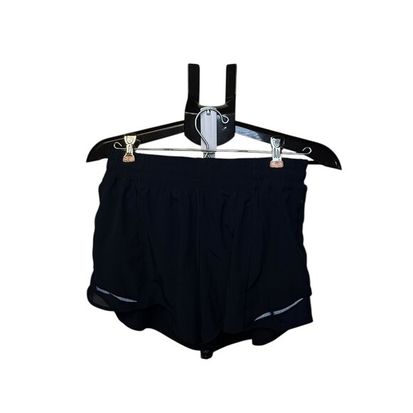 Women's Lululemon Hotty Hot Short II - Size 8 - 4" inseam - True Navy - Picture 10 of 13